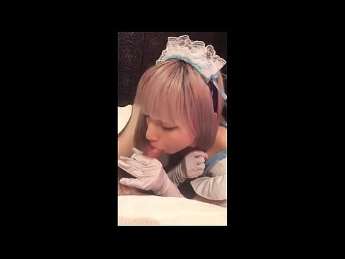 ❤️ جاپاني بت [میوکا]، د فرانسوي نوکرۍ جامې، لومړۍ برخه، بلو جاب او د لوشن سره ټوکر ❌  جنس